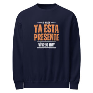 Sudadera cuello redondo